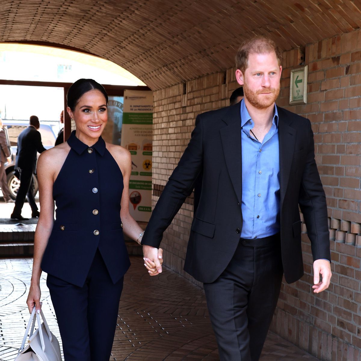 The Duke and Duchess of Sussex on tour in Columbia