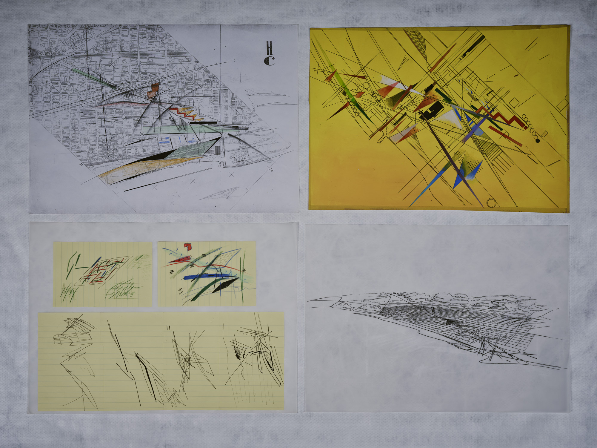 objects at the Zaha Hadid Foundation and archive in London, shot as still life