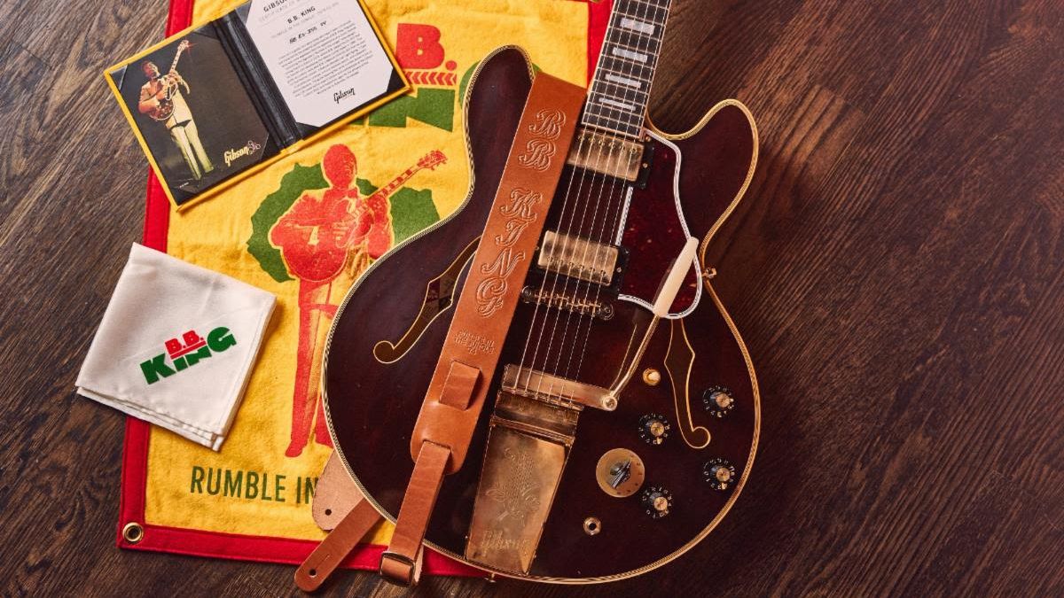 “It wasn’t just a concert – it was a defining cultural moment”: Gibson honors one of B.B. King’s greatest live performances with knockout ‘Rumble in the Jungle’ ES-355