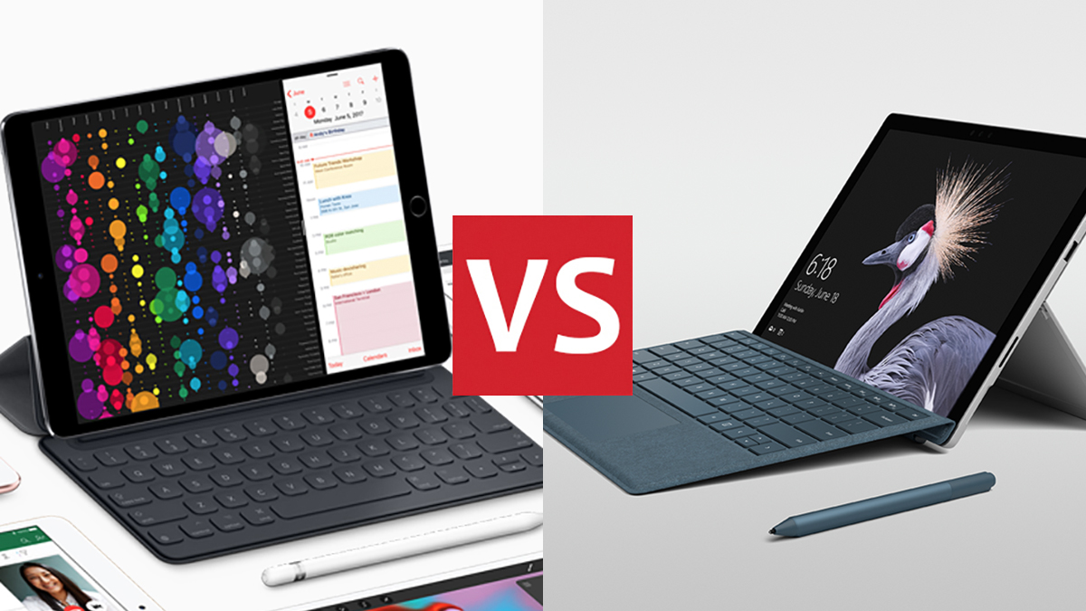 Ipad Pro Vs Surface Pro Apple Against Microsoft In The Super Powered Tablet Market T3