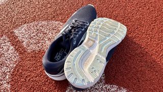 a photo of the outsole of the Brooks Ghost 15