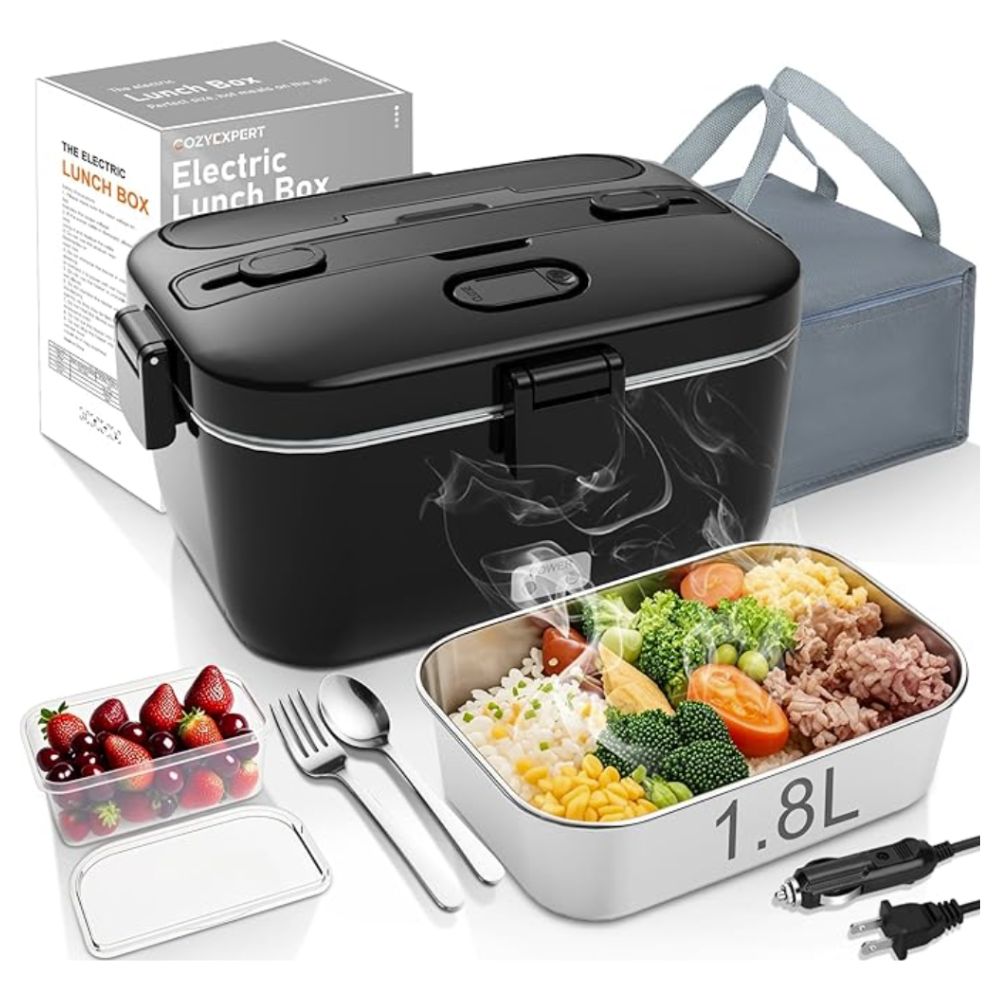 Electric food warming lunch box