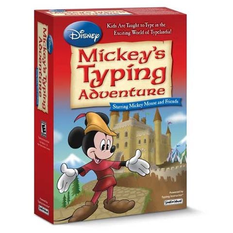 Mickey's Typing Adventure box