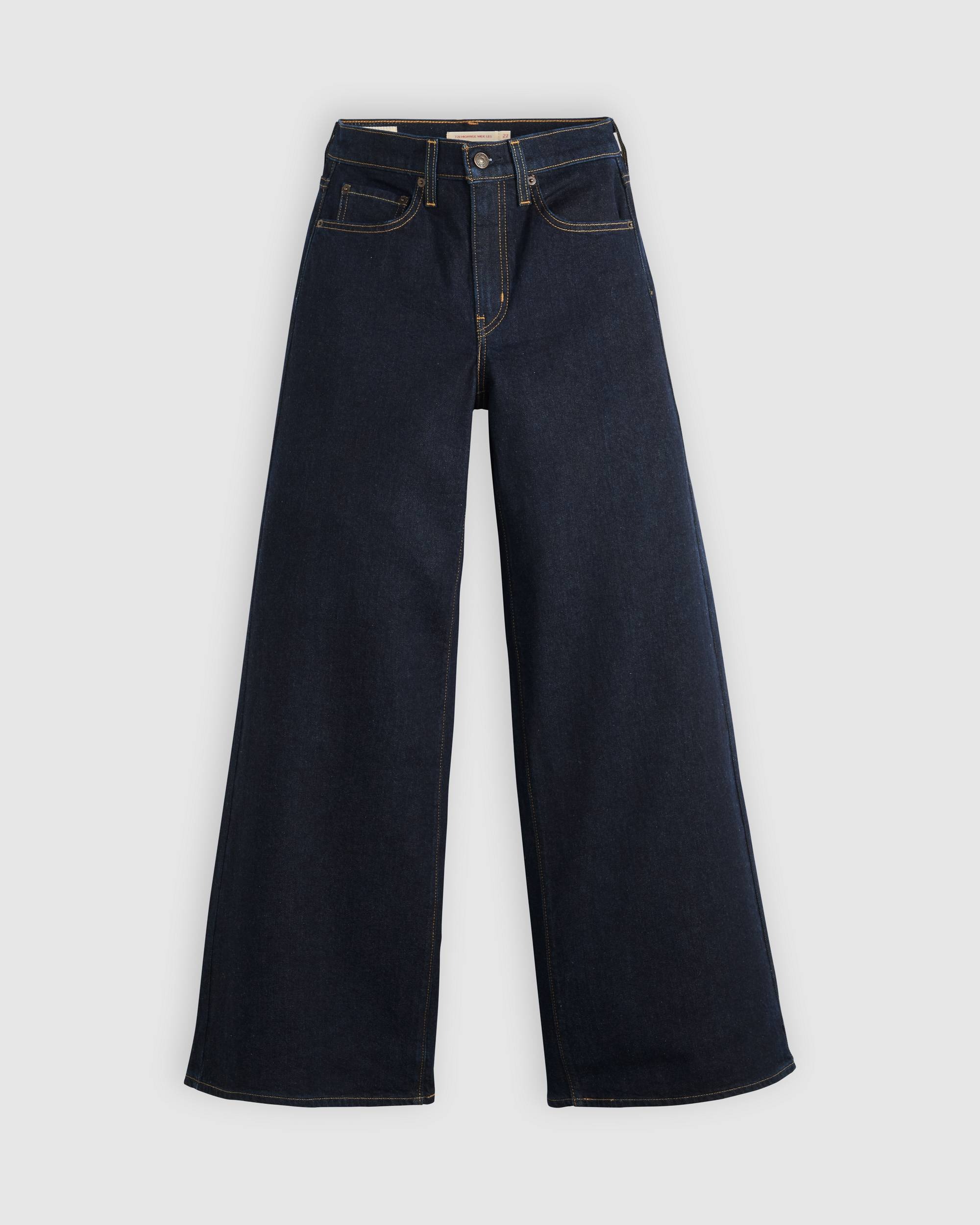 levi, 728 High-Rise Wide-Leg Jeans