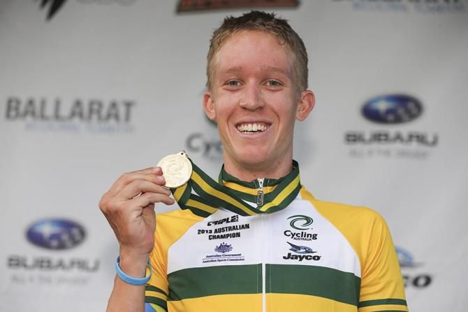 Cam Meyer (Orica GreenEdge) will now look to capturing a second road national title on Sunday