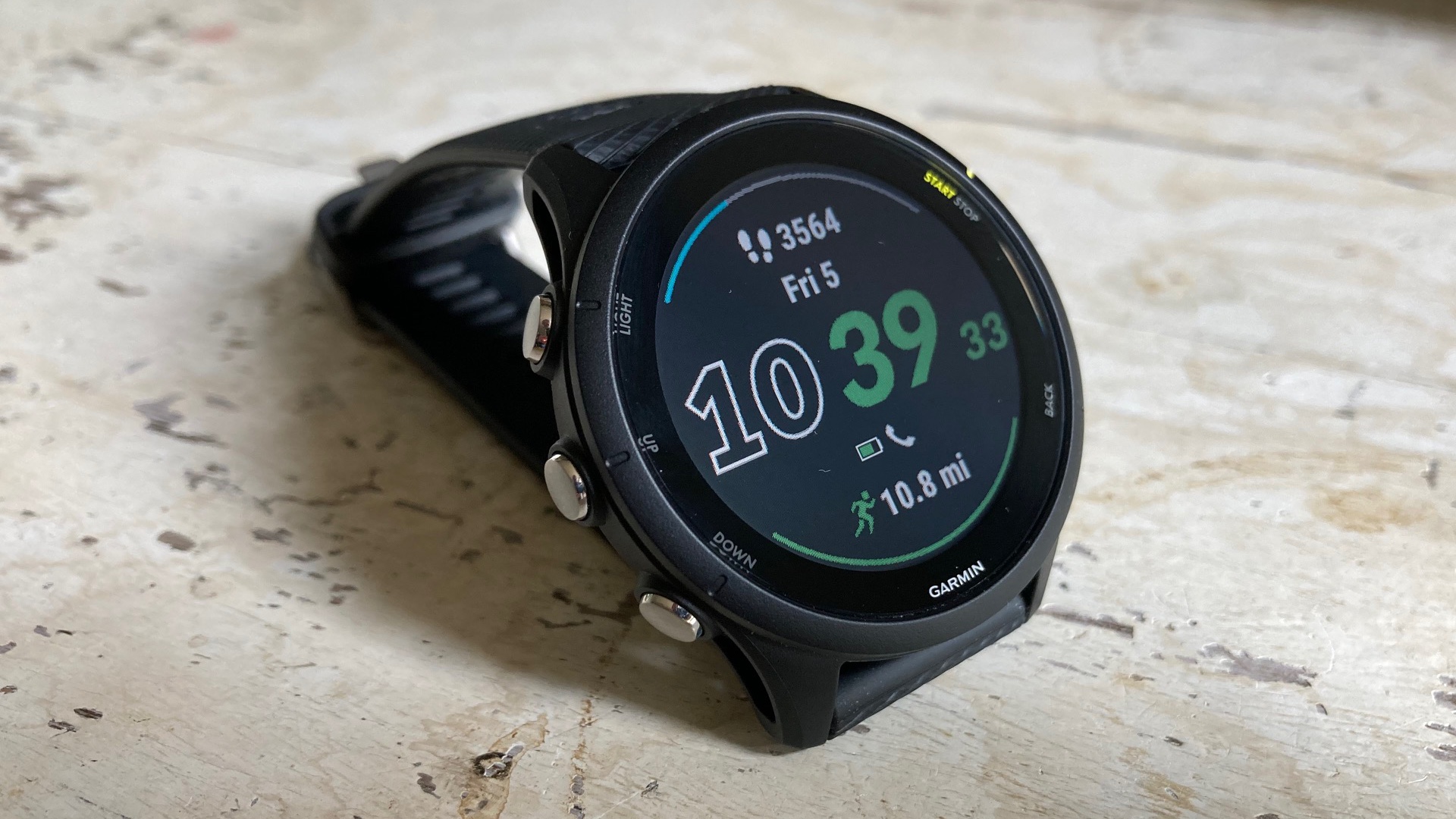 Garmin Forerunner 265 GPS Smartwatch - 46mm, Black Bezel with
