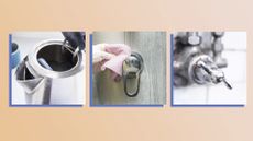 round up of limescale images showing how to get rid of limescale