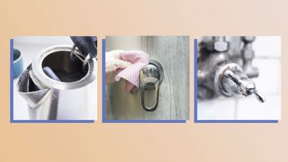 round up of limescale images showing how to get rid of limescale
