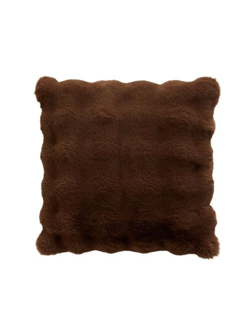 Faux Fur Bubble Cushion