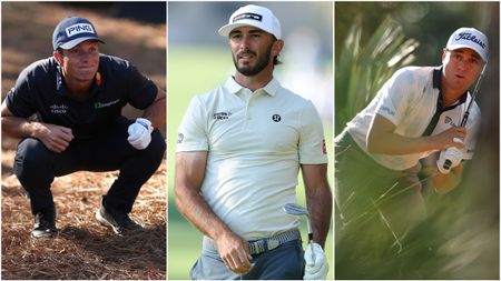 Viktor Hovland, Max Homa and Justin Thomas at the Players Championship