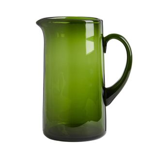 Tapered Glass Pitcher