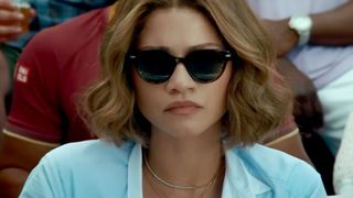 Zendaya as Tashi Duncan in the movie Challengers.