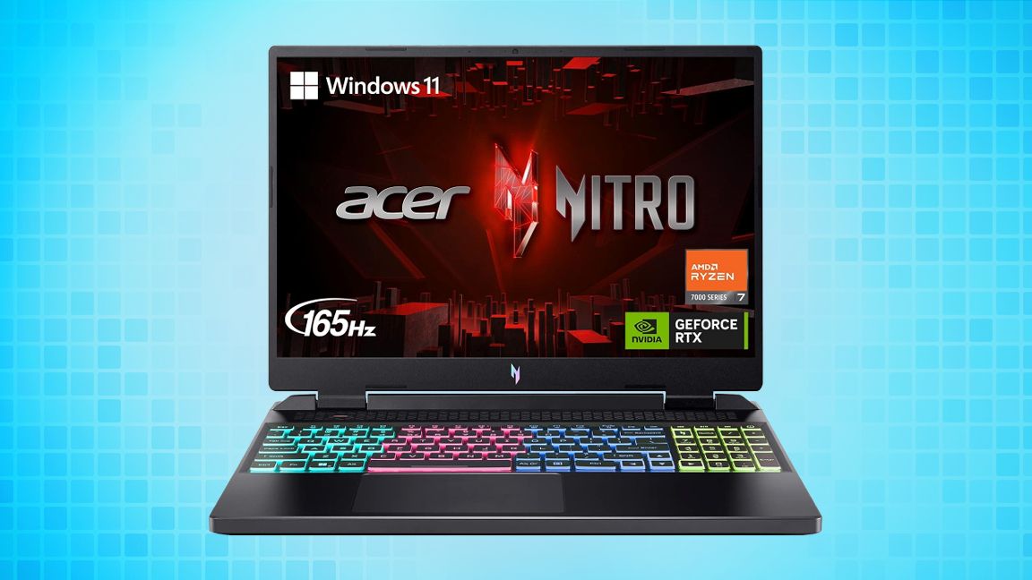 This Acer Nitro 16 gaming laptop is now only $999 at Amazon