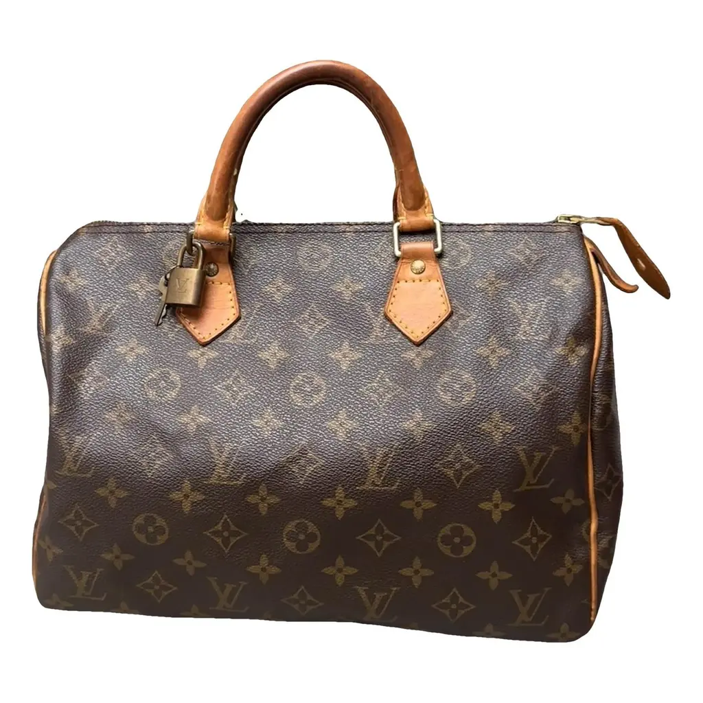 speedy leather handbag