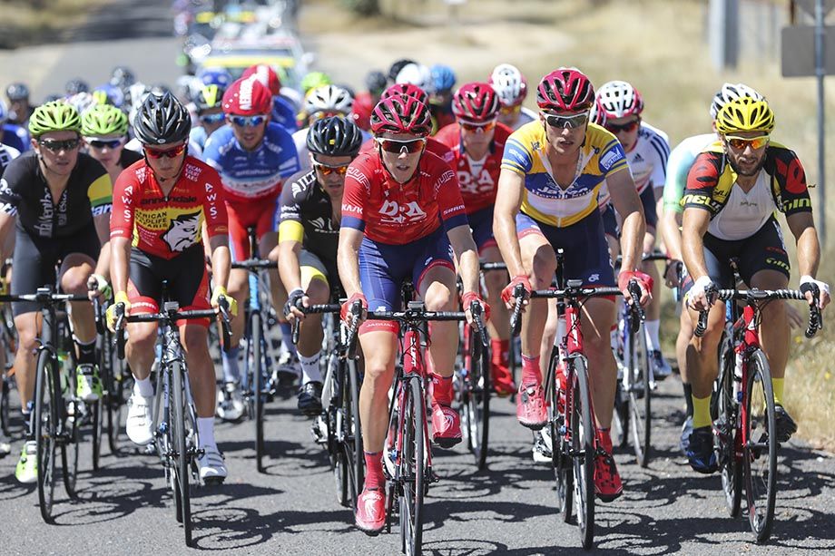 Eventually the main group slowed up