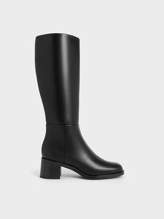 Louise Block-Heel Knee-High Boots