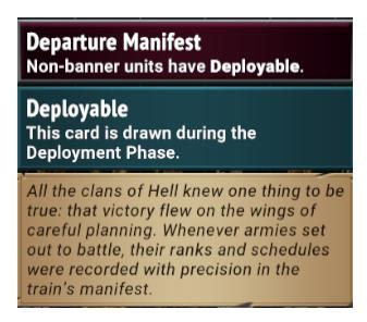 artifact description box text