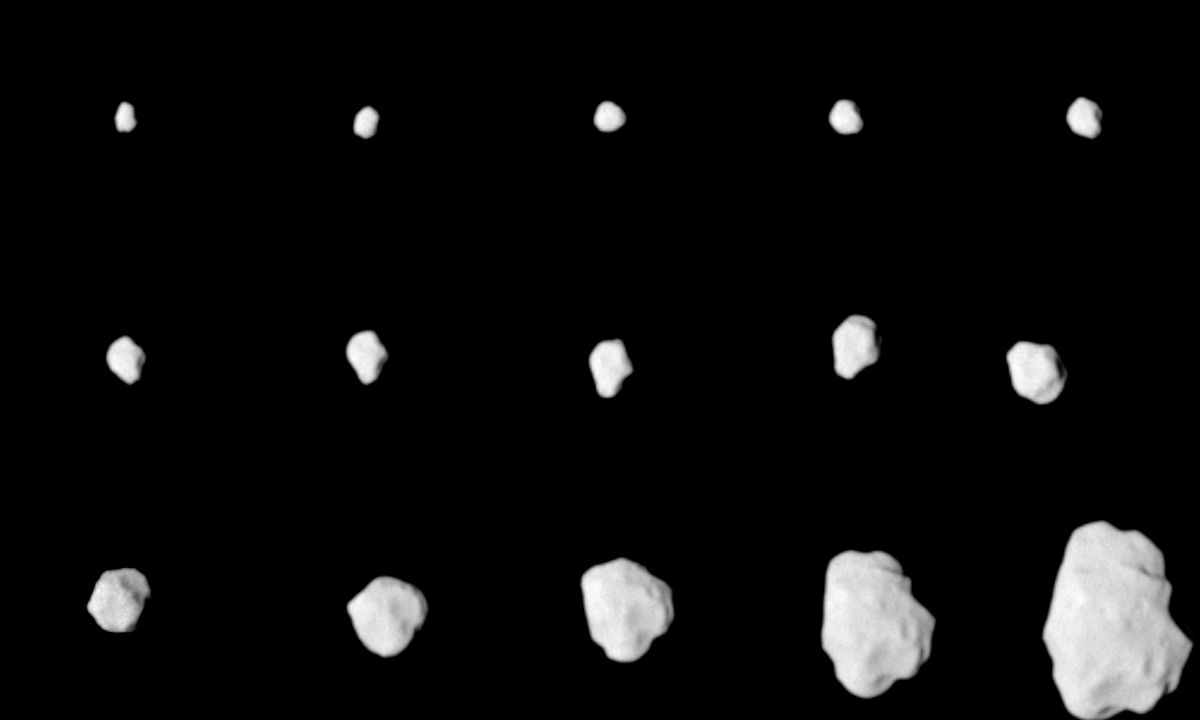 Asteroid Lutetia Up Close Flyby Photos From Rosetta Probe Space