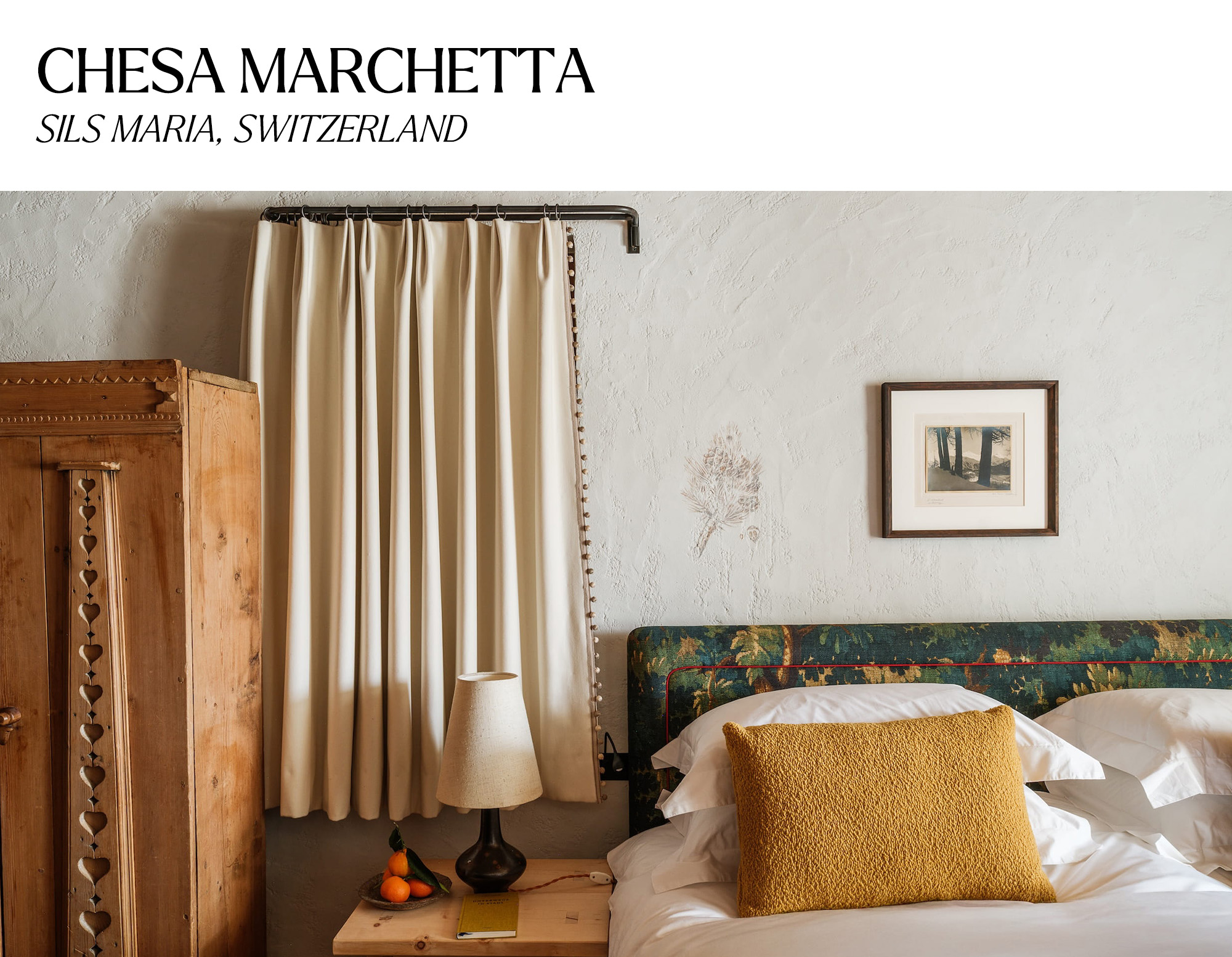 Chesa Marchetta hotel in Switzerland.
