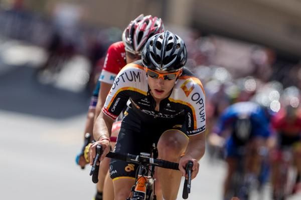 Tom Soladay (Optum) making the race aggressive.