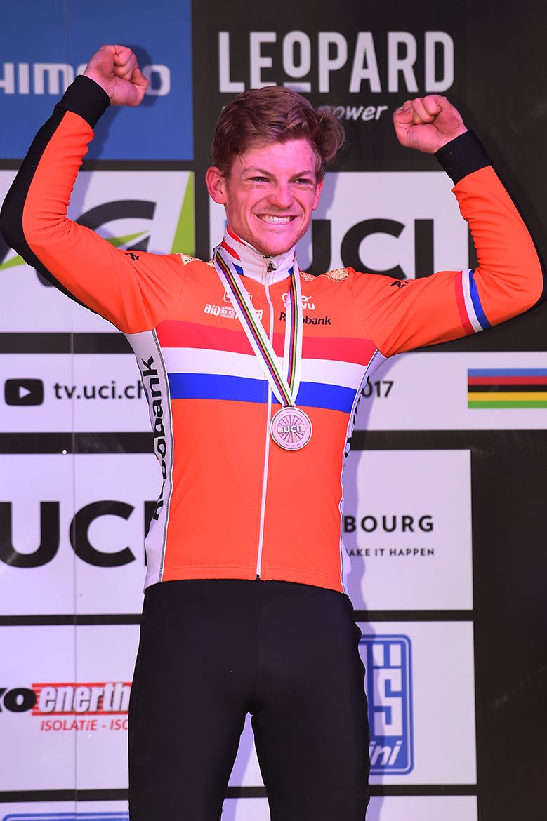 Sieben Wouters was happy with his third place