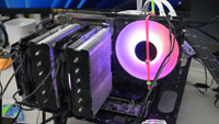 Bolting-on a CPU cooler on a GTX 1080 Ti