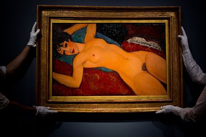 Modigliani's "Nu Couché."