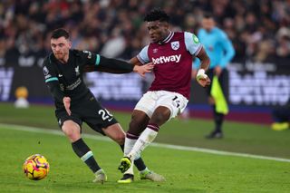 Liverpool beat West Ham 5-0 in the reverse fixture earlier this season