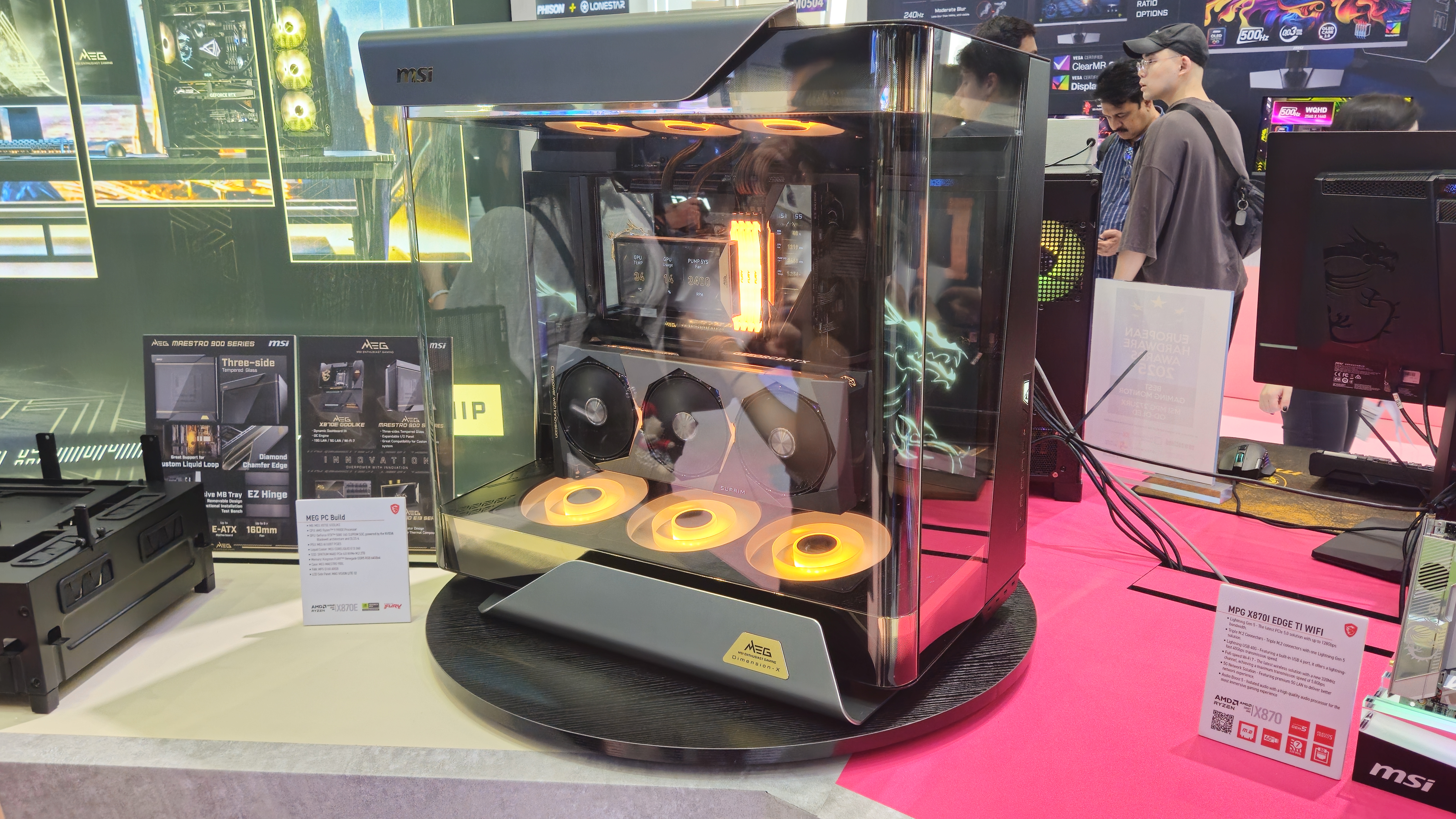 A cool PC case at Computex 2025