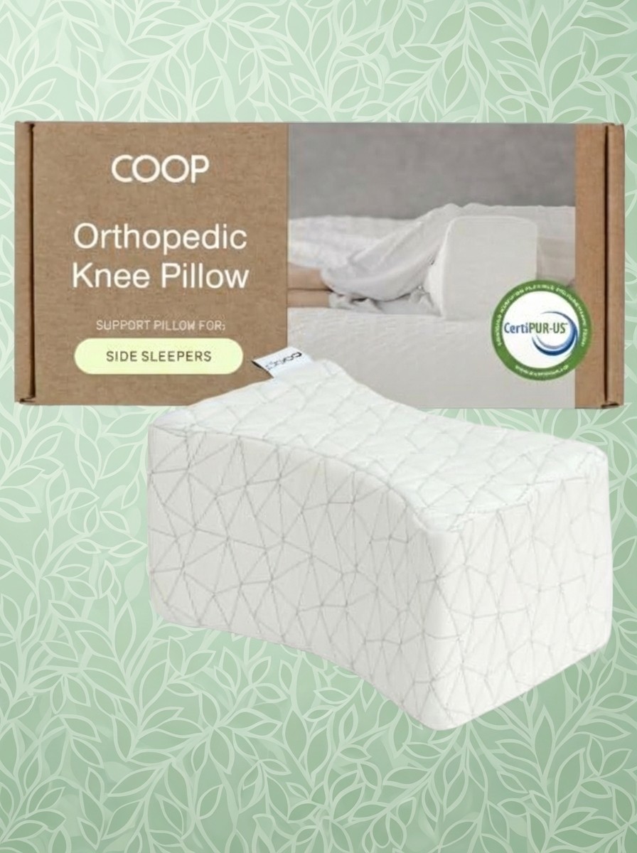 Coop Home Goods Leg Support & Knee Pillow for Side Sleepers