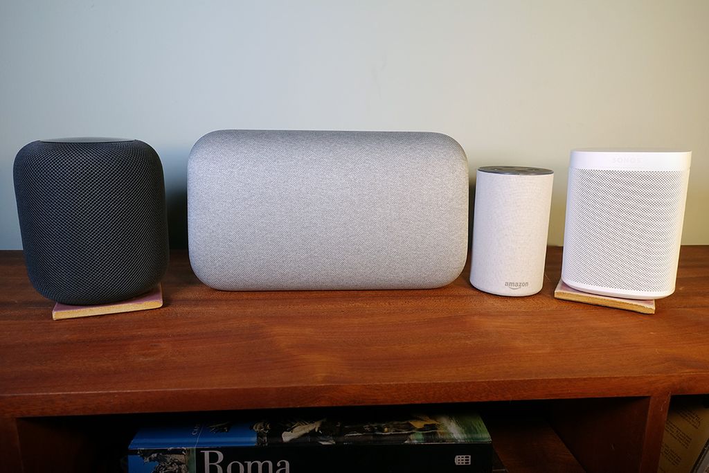Sonos One vs. Apple HomePod vs. Google Home Max vs. Amazon Echo Tom's Guide