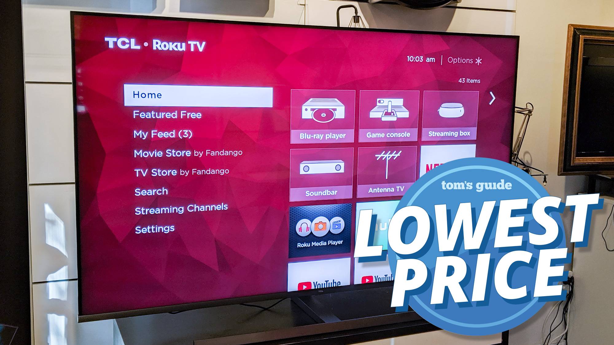 Massive 4th of July TV sale — TCL's amazing 65inch QLED TV is 50 off