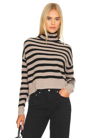 Striped Turtleneck 스웨터