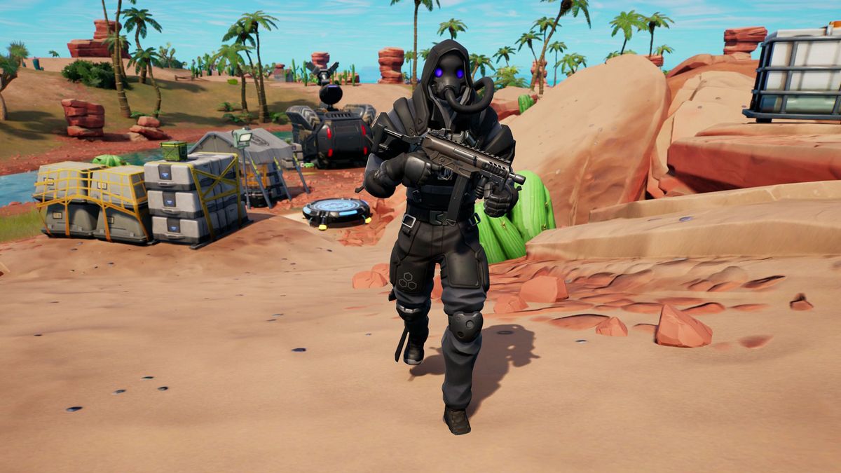 Where to find Fortnite IO Guards and eliminate IO forces