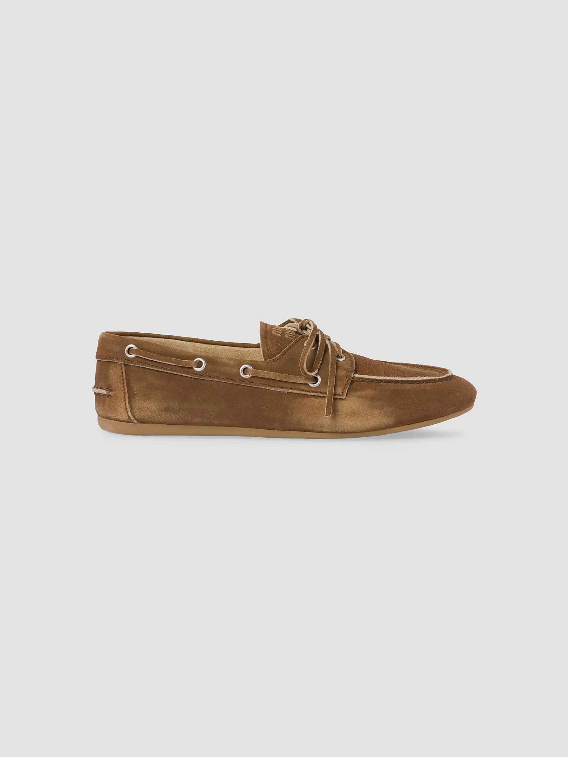 Faded Unlined Suede Loafers