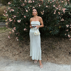 An image of the biggest 2025 dress trend.