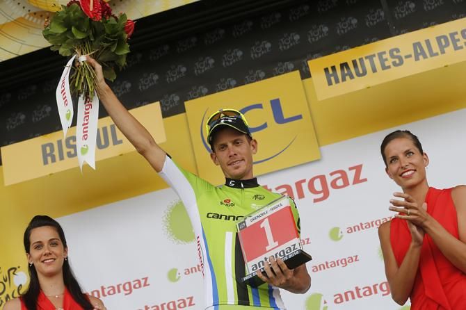 Alessandro de Marchi (Cannondale) was voted most aggressive rider on stage 14