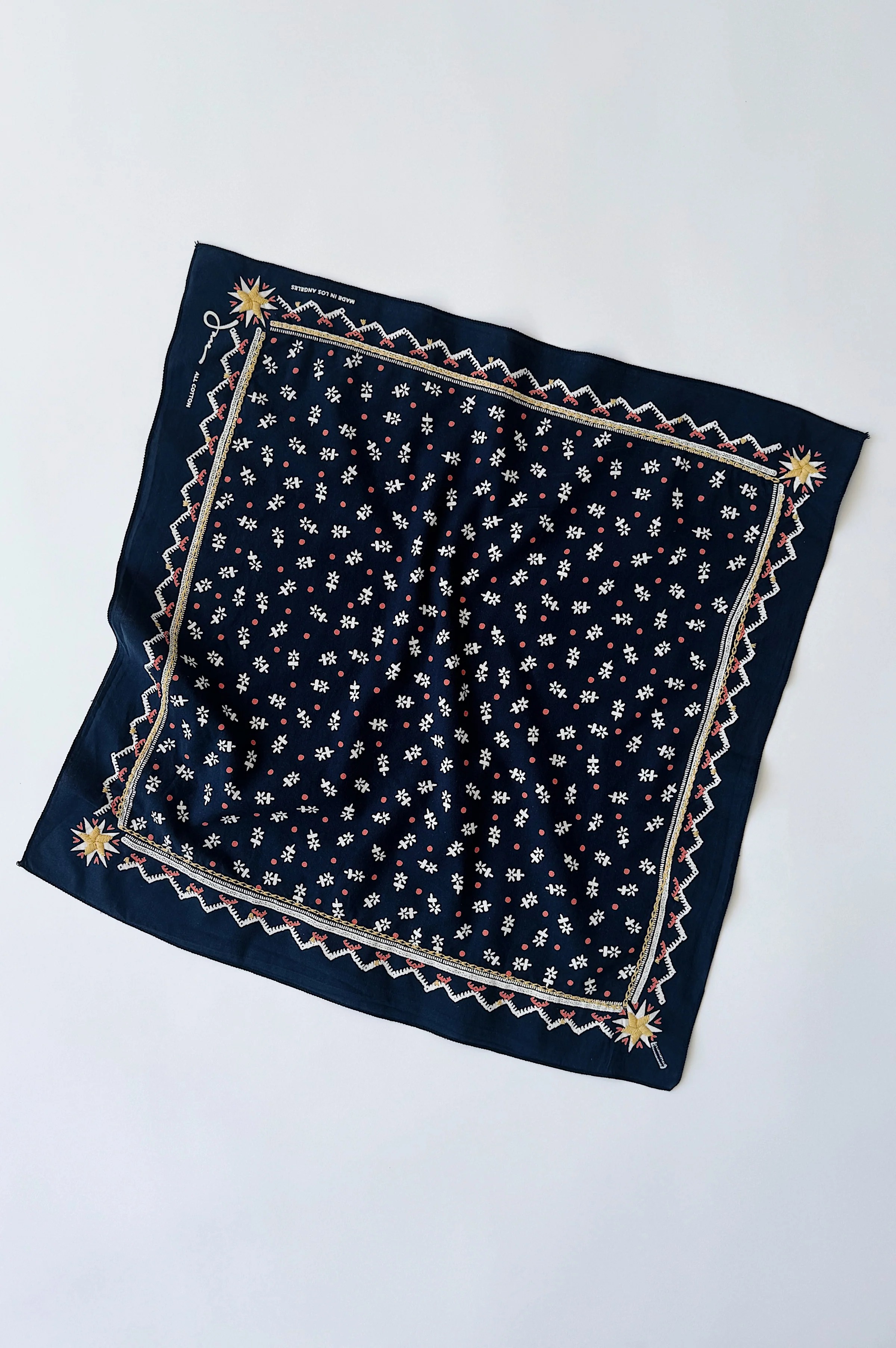 the only jane, The Daisies Bandana with Embroidery