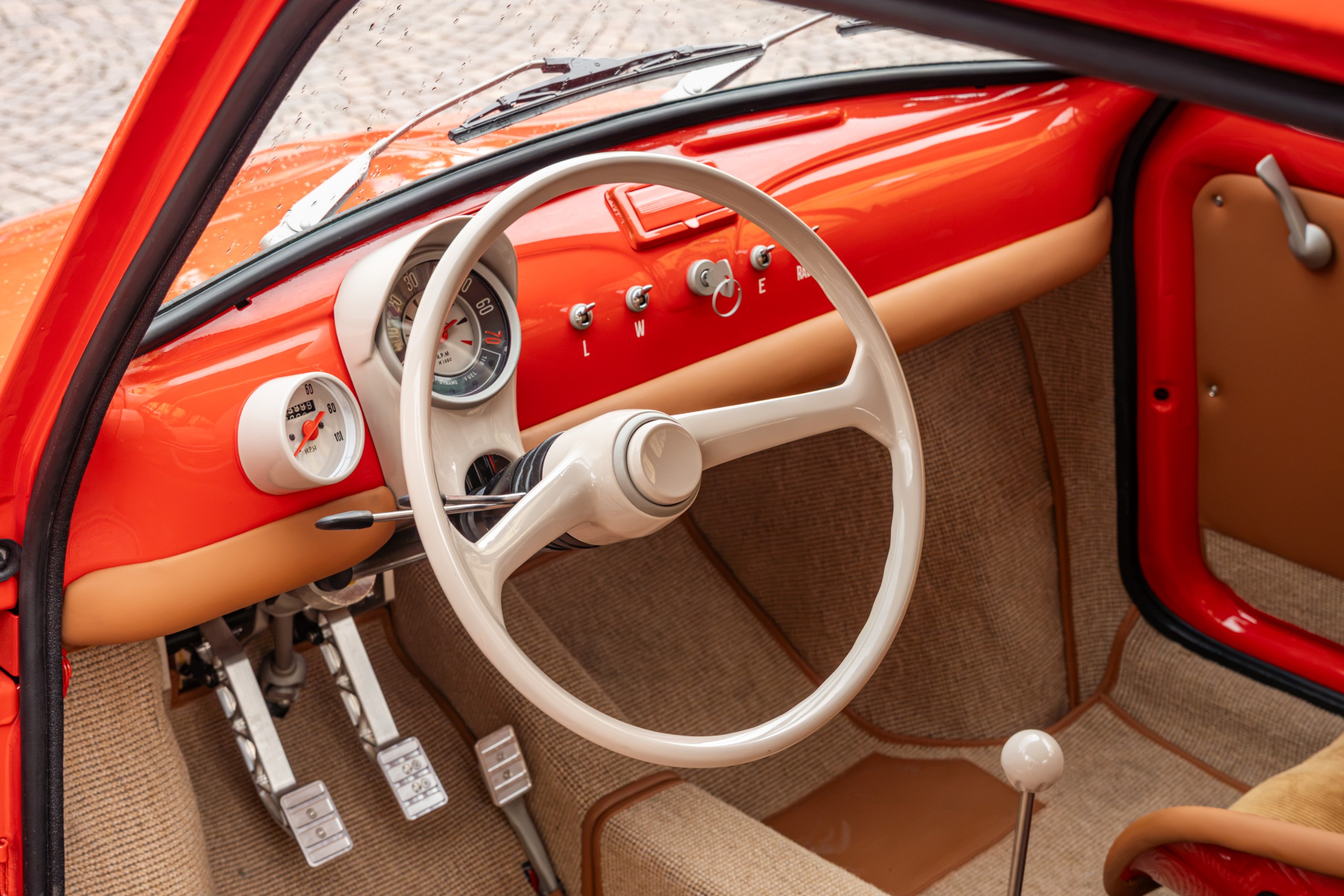 500 Scattante by La Cinquecento dashboard