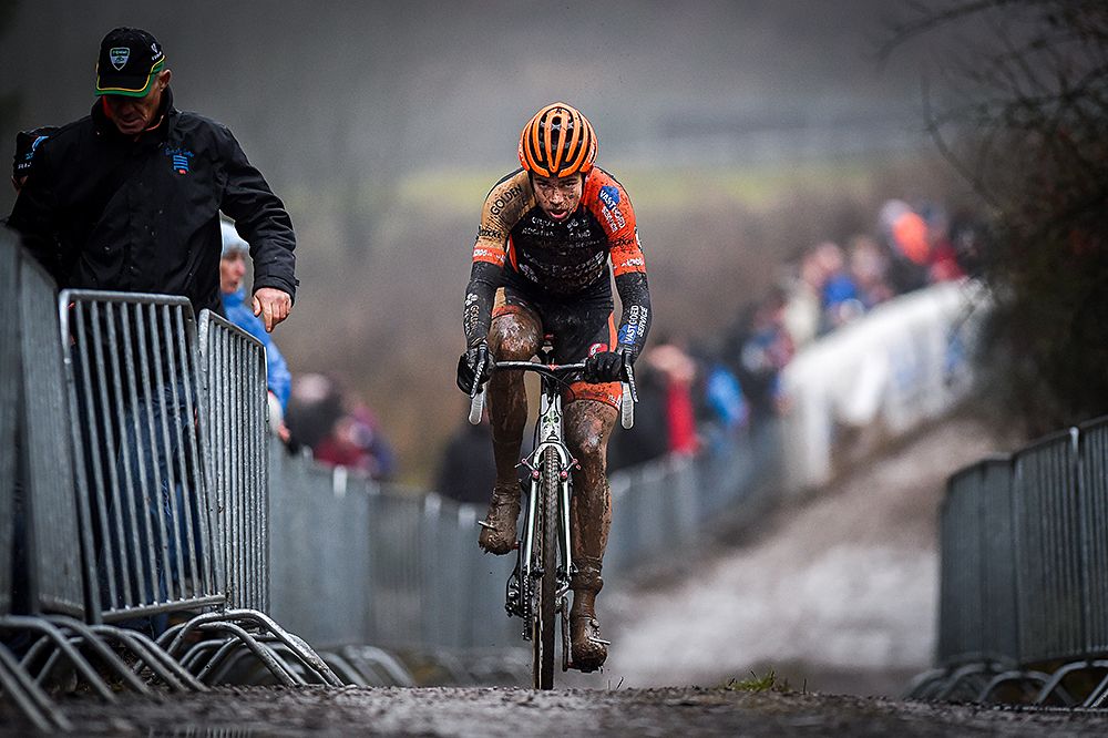 Wout Van Aert (Vastgoedservice-Golden Palace) wins Superprestige Francorchamps