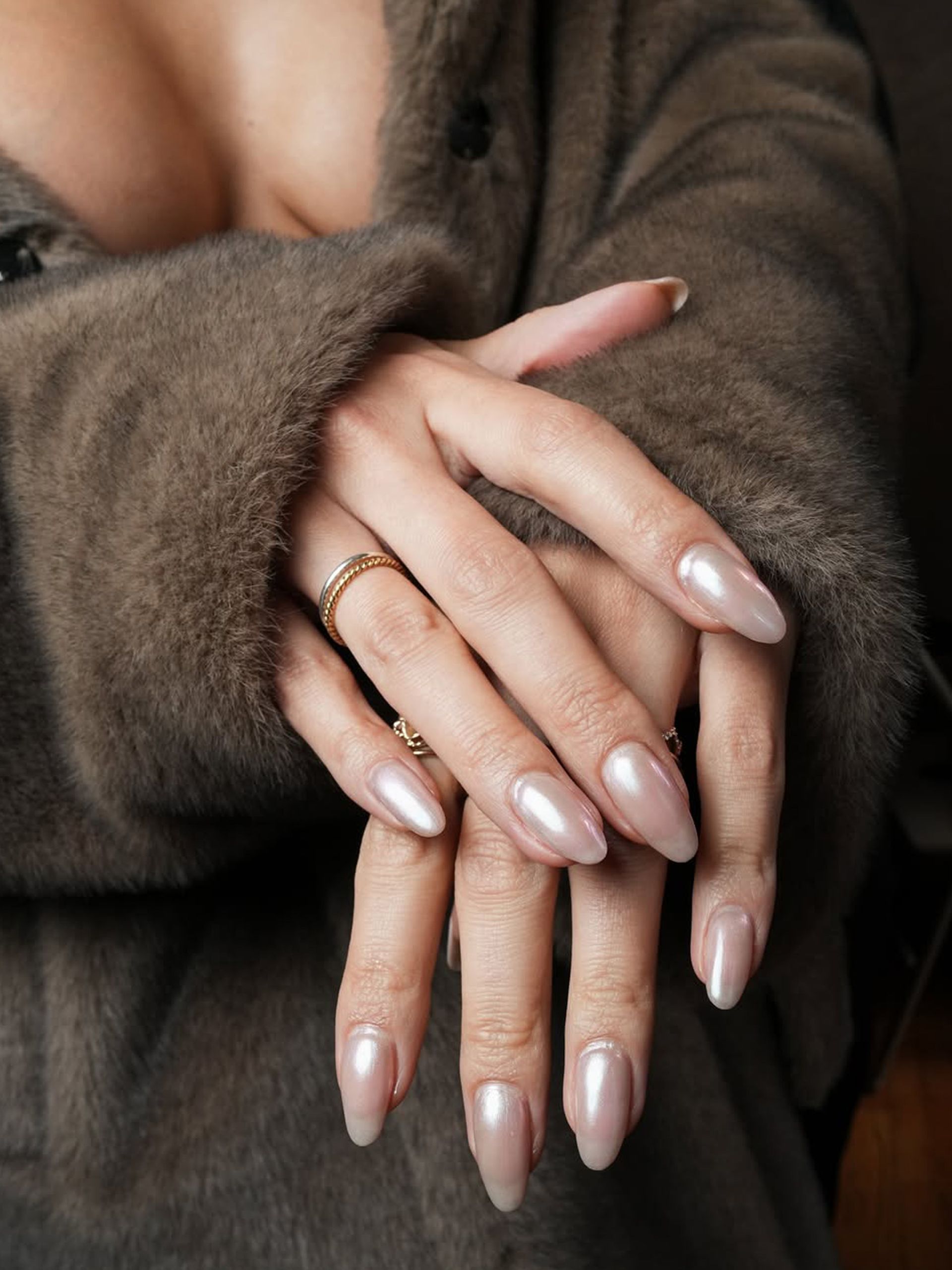 Taffeta nails by Erica De Los Santos