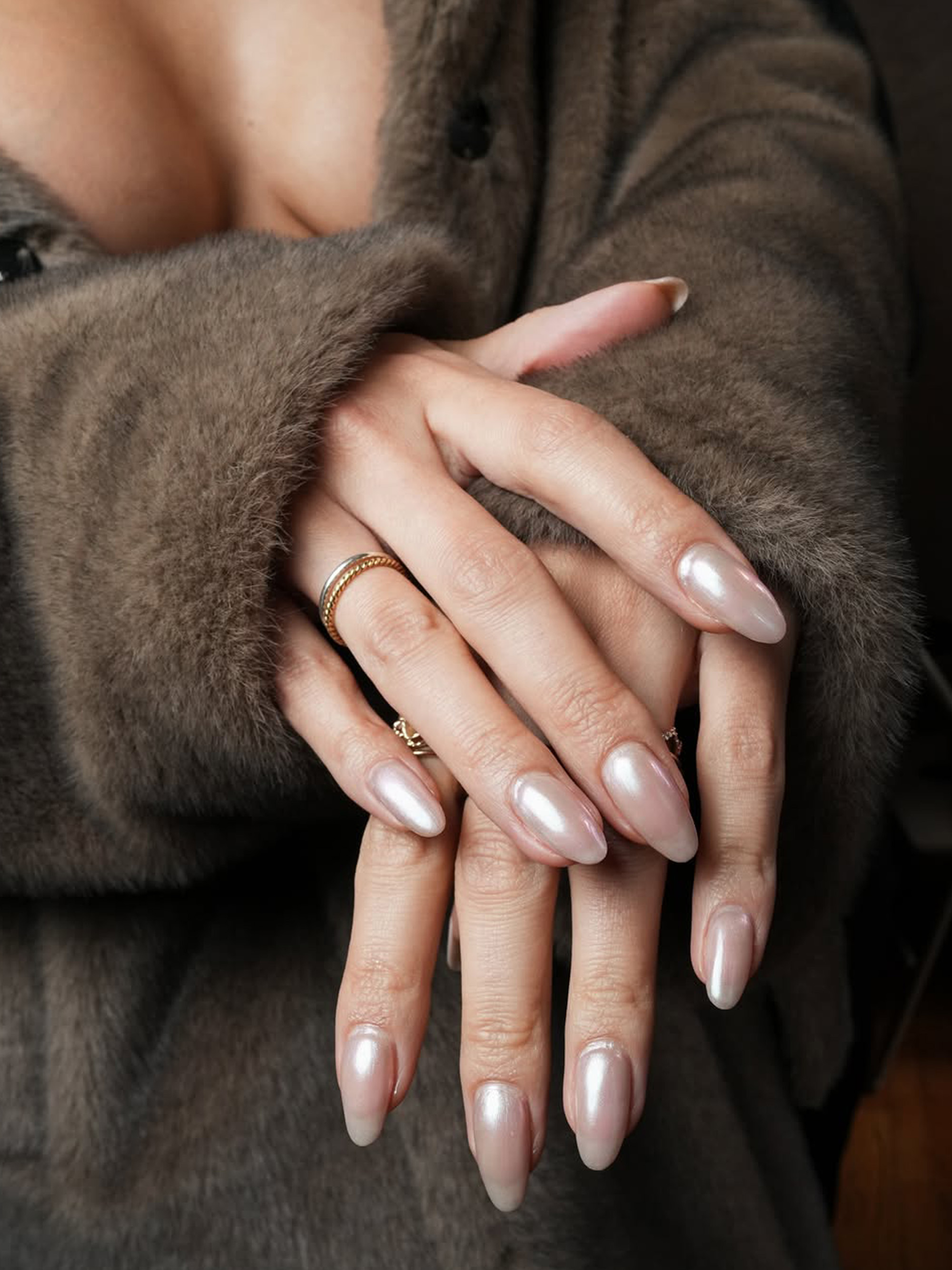 Taffeta nails by Erica De Los Santos