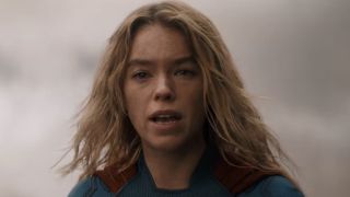 Kara in the Supergirl suit talking about revenge in the movie's full trailer.