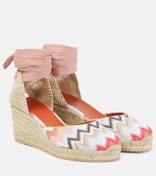 Zig Zag Eva 80 Espadrille Wedges