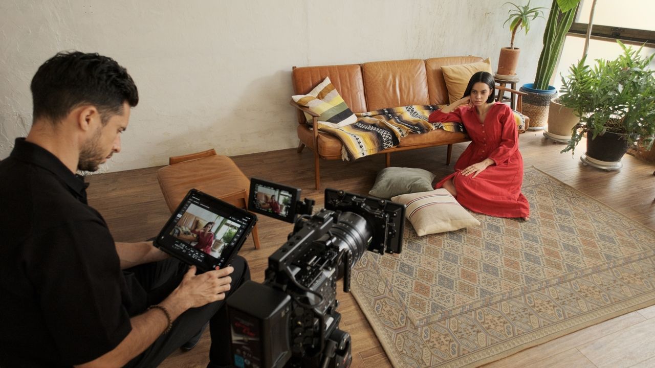 The Eterna ProRemote app being used with the Fujifilm GFX Eterna 55