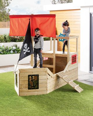 Aldi pirate ship playhouse