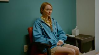 Emma Stone as Liz in "Kinds of Kindness"