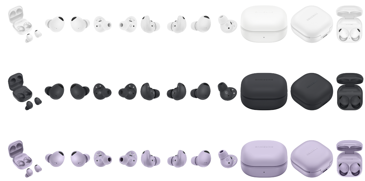 Samsung Galaxy Buds 2 Pro ofrece imágenes