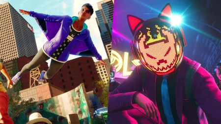 Saints Row wingsuit / The Idols