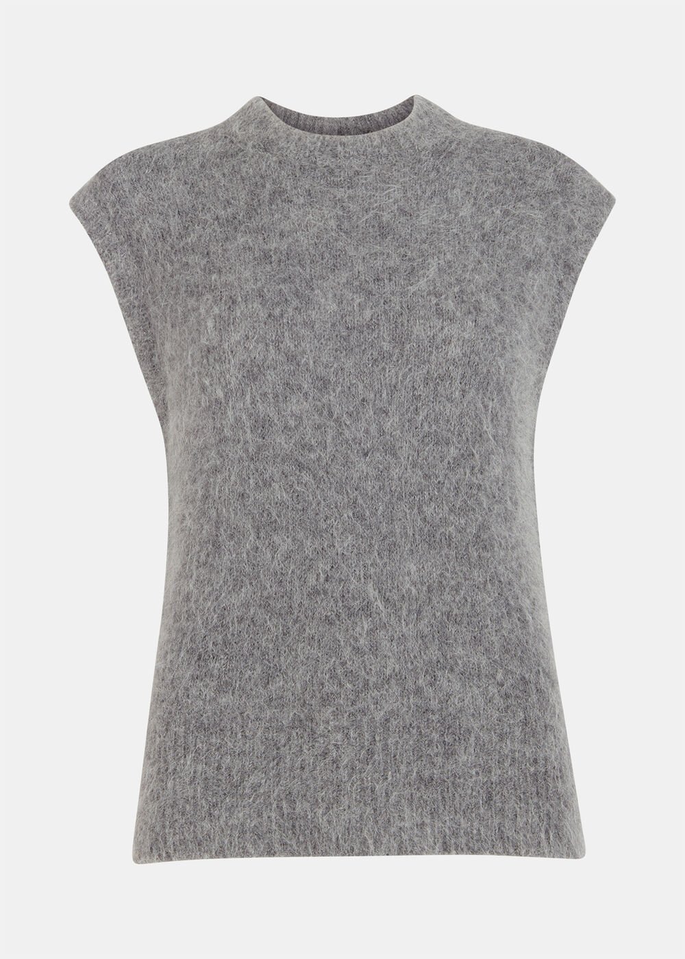 Grey Alpaca Blend Tank